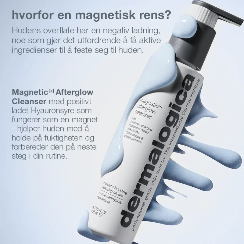 Magnetic [+] afterglow cleanser rens